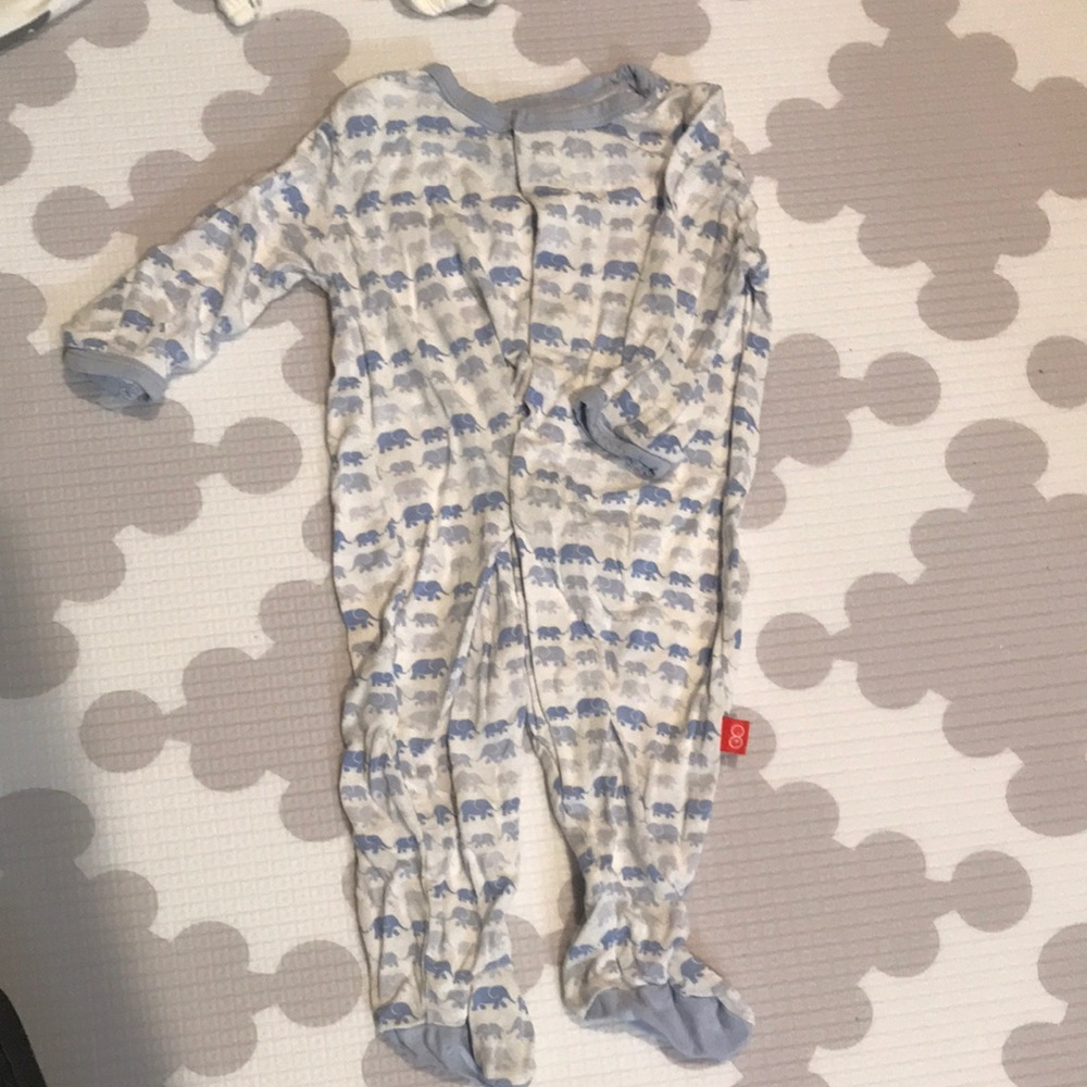 Magnificent Me newborn blue modal sleeper